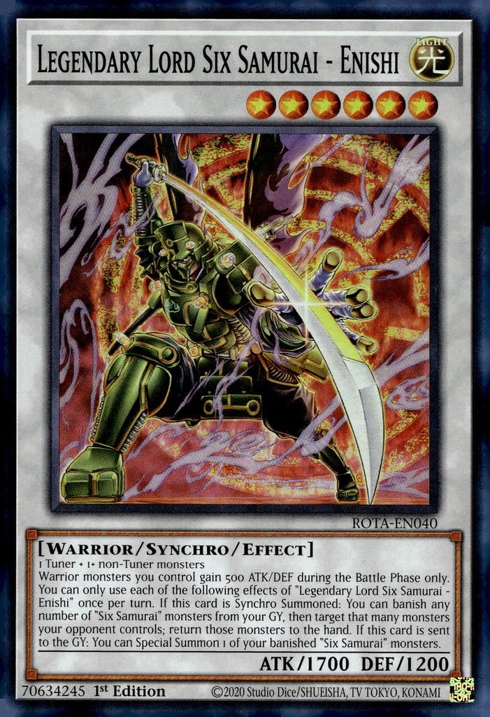 Amazon.com: Legendary Lord Six Samurai - Enishi - ROTA-EN040